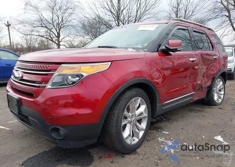 2013 Ford Explorer Limited из США, поврежденный, VIN 1FM5K8F83DGB86055